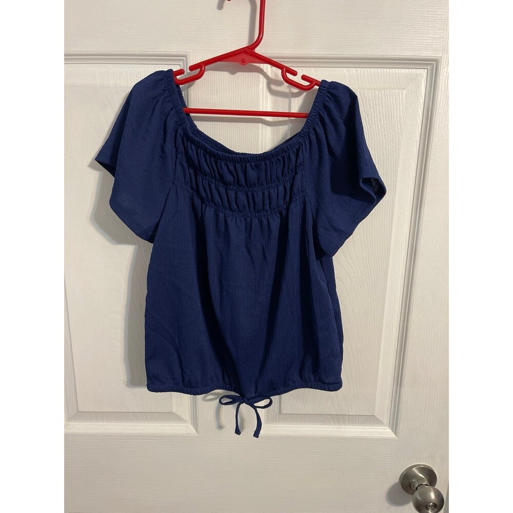 Xtraordinary Girls Top Navy Size L New With Tags